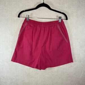 FAWN GROVE Vintage 80s Womens Pink Shorts Size M/L